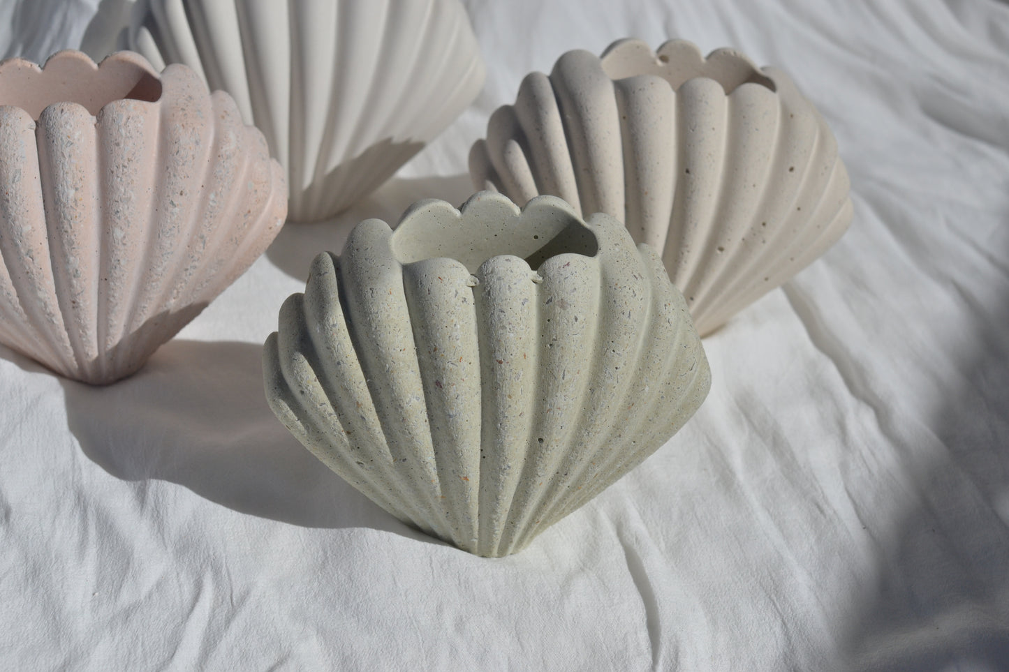 Clam Shell Vase