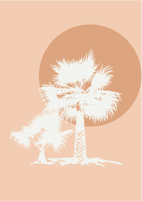 Fan Palm Print
