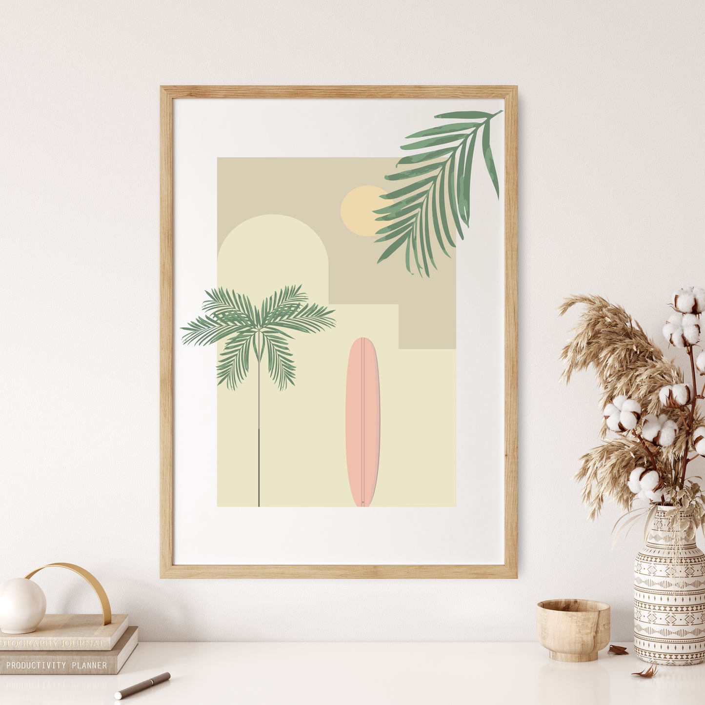 Pink Board Print