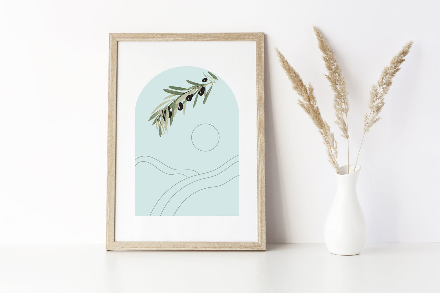 Olive Print
