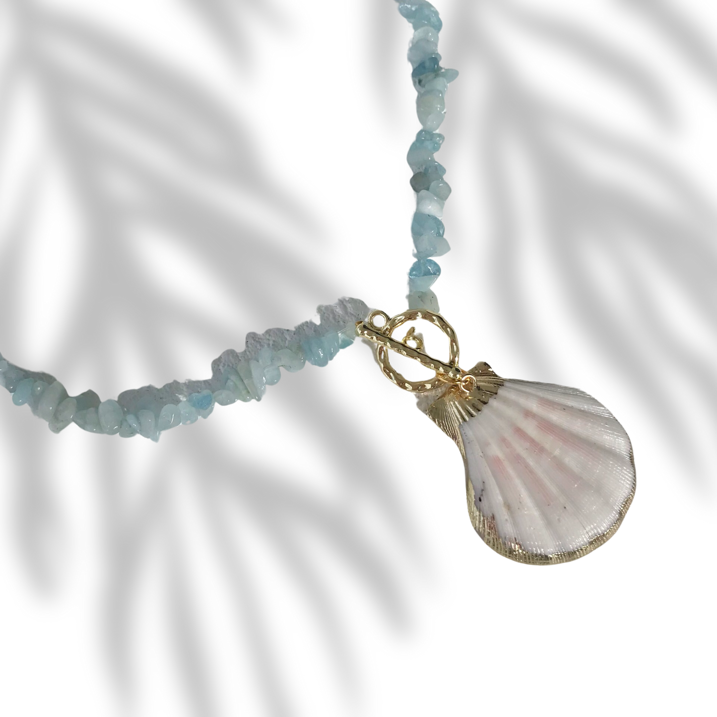 Eos Aquamarine Necklace