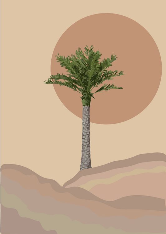 Desert Palm Print